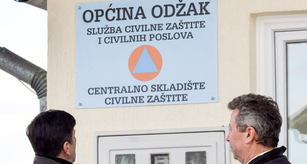 Predstavnik FUCZ na otvaranju objekta Centra civilne za&scaron;tite u Donjem Svilaju