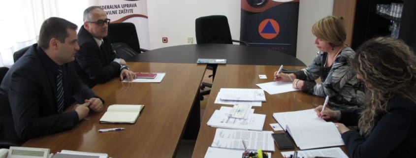Federalnu upravu civilne za&scaron;tite posjetio predstavnik Vijeća Evrope